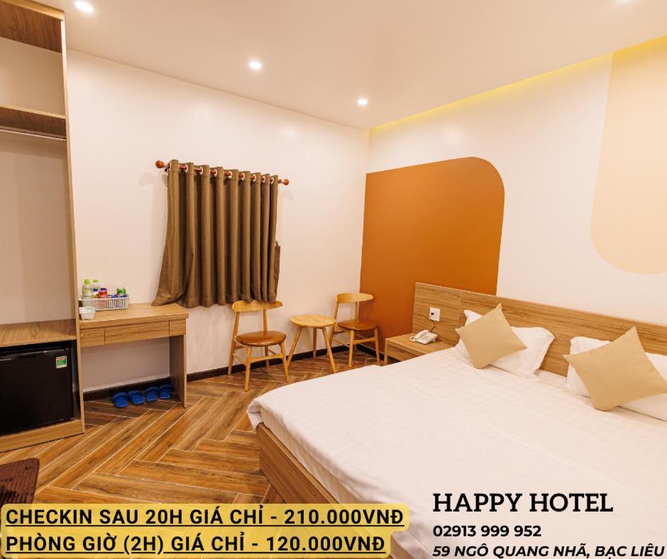 Happy Hotel Bac Lieu 外观 照片